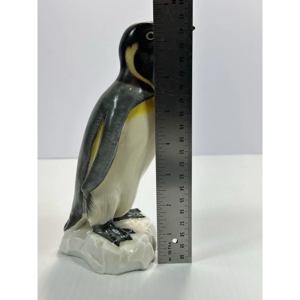 Vintage Penguin On Ice T. Goode & Co. South Audley ST London Staff's England